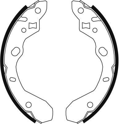 Jeu de mâchoires de frein | A.B.S.