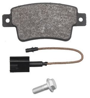 Jeu de 4 plaquettes de frein | A.B.S.