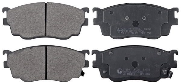 Jeu de 4 plaquettes de frein | A.B.S.