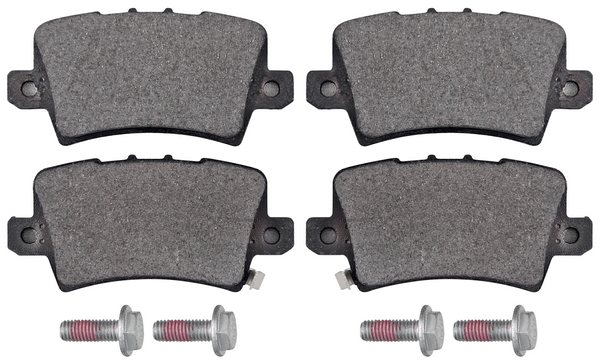 Jeu de 4 plaquettes de frein | A.B.S.