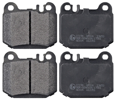 Jeu de 4 plaquettes de frein | A.B.S.