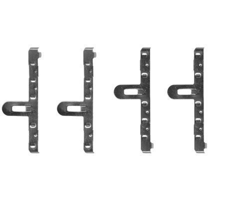 Kit d'accessoires, plaquette de frein à disque | A.B.S.