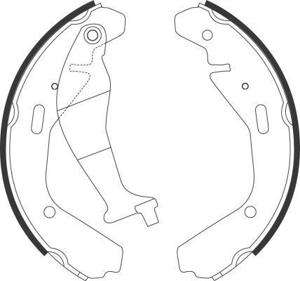 Jeu de mâchoires de frein | A.B.S.