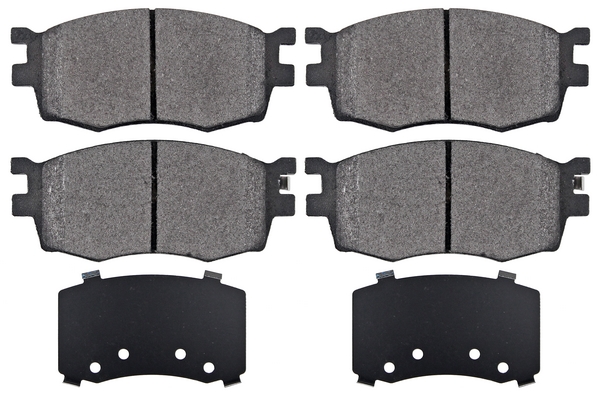 Jeu de 4 plaquettes de frein | A.B.S.