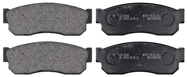 Jeu de 4 plaquettes de frein | A.B.S.