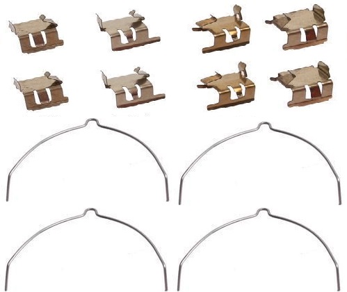 Kit d'accessoires, plaquette de frein à disque | A.B.S.