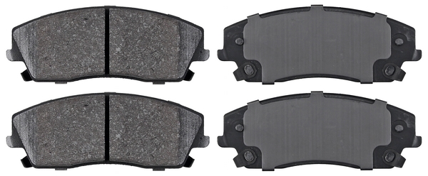 Jeu de 4 plaquettes de frein | A.B.S.