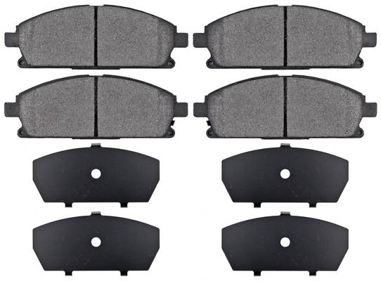 Jeu de 4 plaquettes de frein | A.B.S.