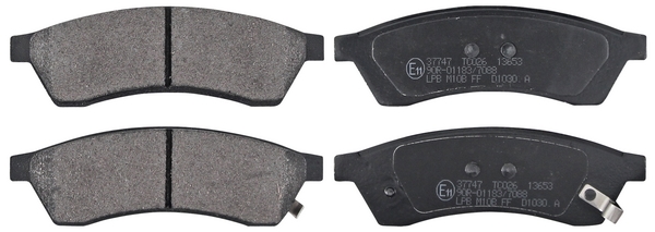 Jeu de 4 plaquettes de frein | A.B.S.