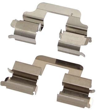 Kit d'accessoires, plaquette de frein à disque | A.B.S.