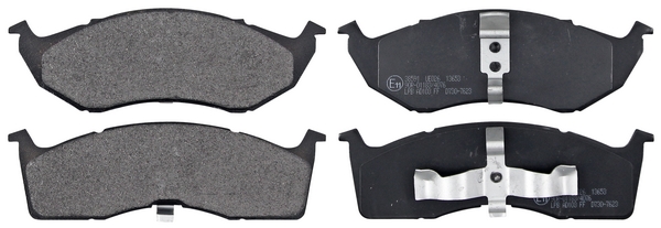 Jeu de 4 plaquettes de frein | A.B.S.