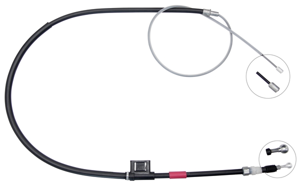 Tirette à câble, frein de stationnement | A.B.S.