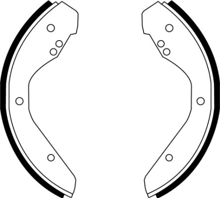 Jeu de mâchoires de frein | A.B.S.
