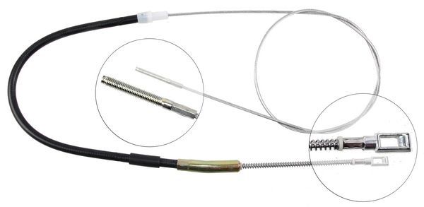 Tirette à câble, frein de stationnement | A.B.S.