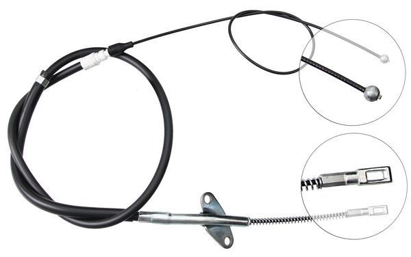 Tirette à câble, frein de stationnement | A.B.S.