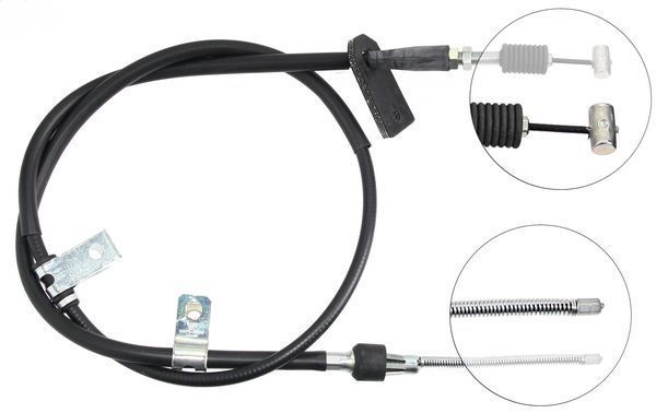 Tirette à câble, frein de stationnement | A.B.S.