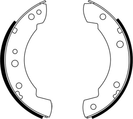 Jeu de mâchoires de frein | A.B.S.