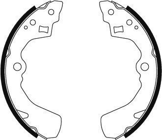 Jeu de mâchoires de frein | A.B.S.