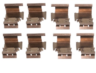 Kit d'accessoires, plaquette de frein à disque | A.B.S.