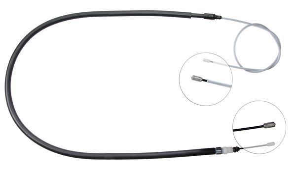 Tirette à câble, frein de stationnement | A.B.S.