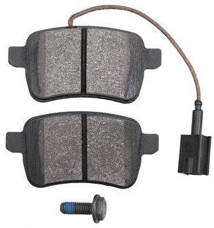 Jeu de 4 plaquettes de frein | A.B.S.