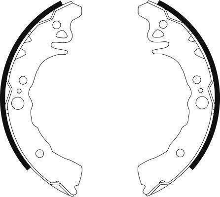 Jeu de mâchoires de frein | A.B.S.