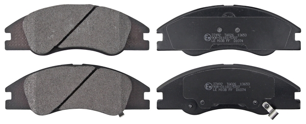 Jeu de 4 plaquettes de frein | A.B.S.