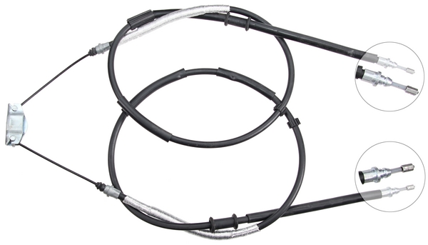 Tirette à câble, frein de stationnement | A.B.S.