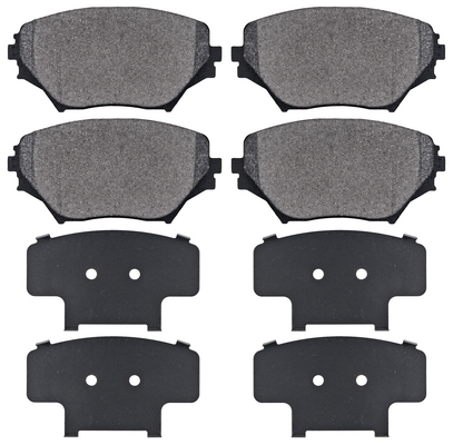 Jeu de 4 plaquettes de frein | A.B.S.