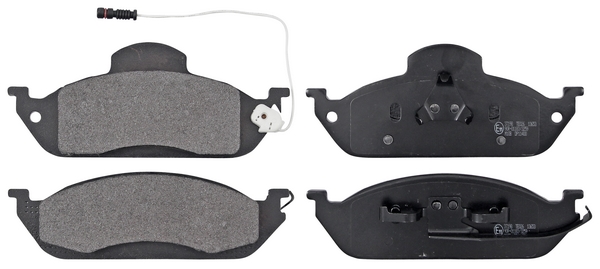 Jeu de 4 plaquettes de frein | A.B.S.