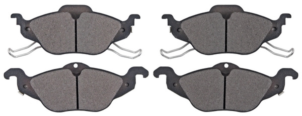 Jeu de 4 plaquettes de frein | A.B.S.