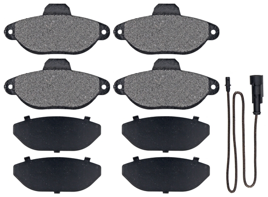 Jeu de 4 plaquettes de frein | A.B.S.