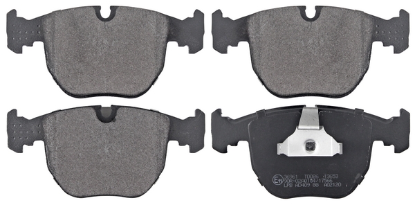 Jeu de 4 plaquettes de frein | A.B.S.