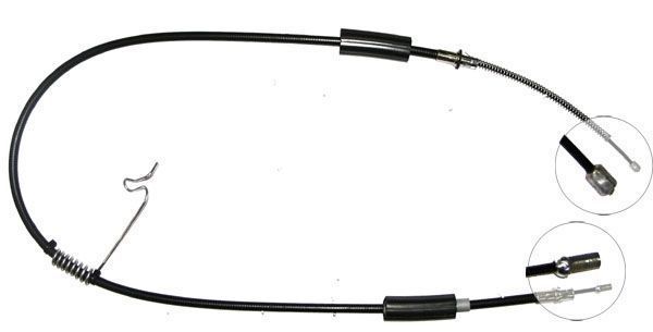 Tirette à câble, frein de stationnement | A.B.S.