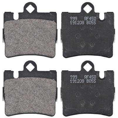 Jeu de 4 plaquettes de frein | A.B.S.