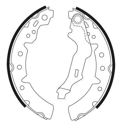 Jeu de mâchoires de frein | A.B.S.