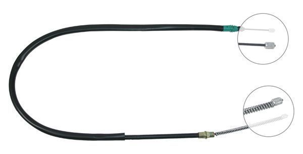 Tirette à câble, frein de stationnement | A.B.S.