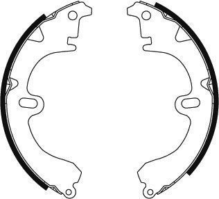 Jeu de mâchoires de frein | A.B.S.