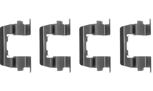 Kit d'accessoires, plaquette de frein à disque | A.B.S.