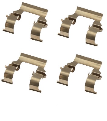 Kit d'accessoires, plaquette de frein à disque | A.B.S.