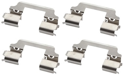 Kit d'accessoires, plaquette de frein à disque | A.B.S.