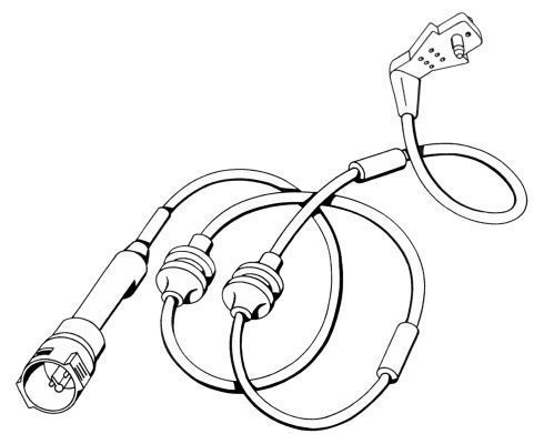 Contact d'avertissement, usure des plaquettes de frein | A.B.S.