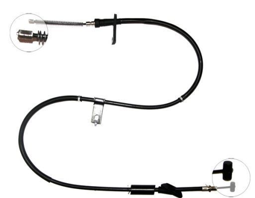 Tirette à câble, frein de stationnement | A.B.S.