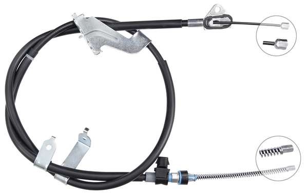 Tirette à câble, frein de stationnement | A.B.S.