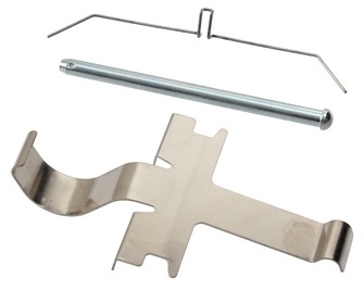 Kit d'accessoires, plaquette de frein à disque | A.B.S.