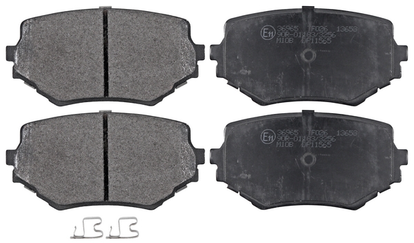 Jeu de 4 plaquettes de frein | A.B.S.