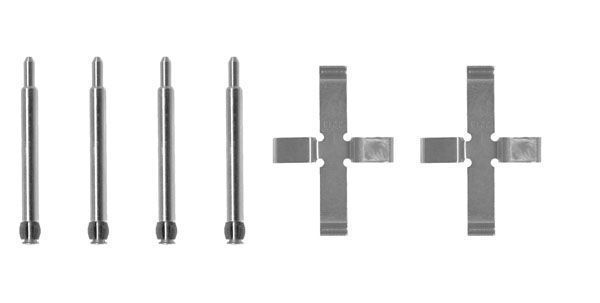 Kit d'accessoires, plaquette de frein à disque | A.B.S.