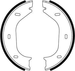 Jeu de mâchoires de frein, frein de stationnement | A.B.S.