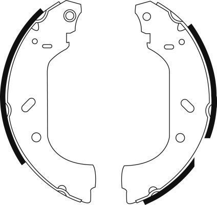 Jeu de mâchoires de frein | A.B.S.