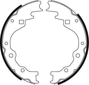 Jeu de mâchoires de frein | A.B.S.